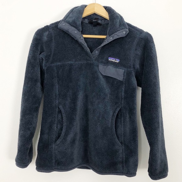 Patagonia Sweaters - Patagonia Polartec navy fleece